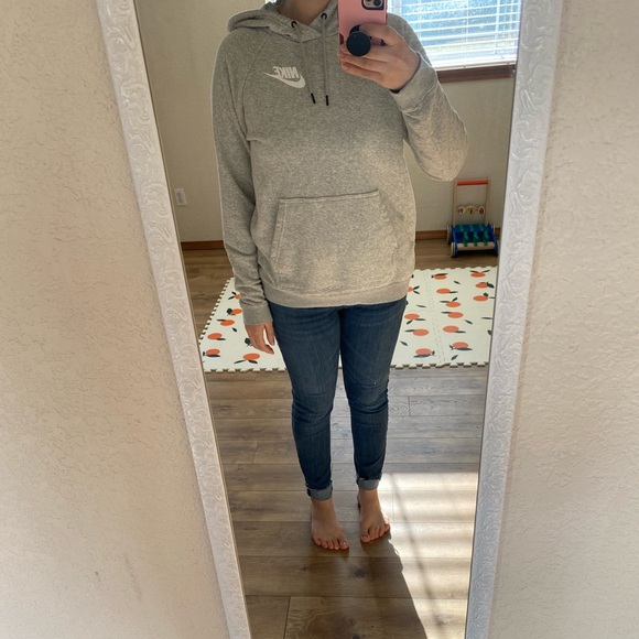 Nike Tops - Gray Nike Hoodie